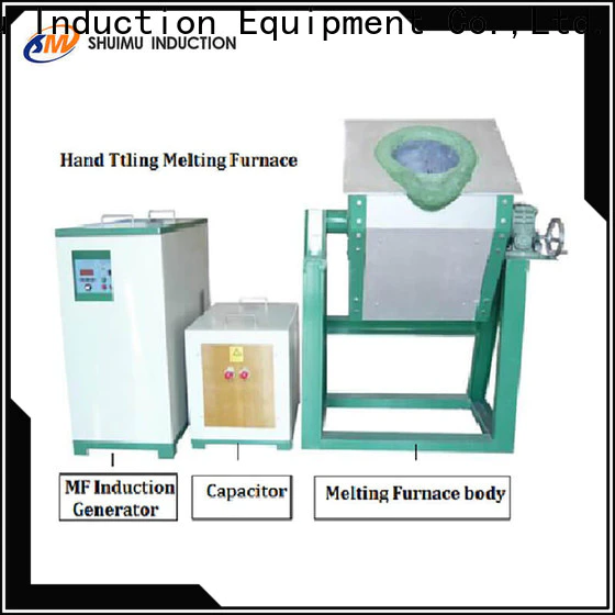 custom induction furnace supplier company for metal melting