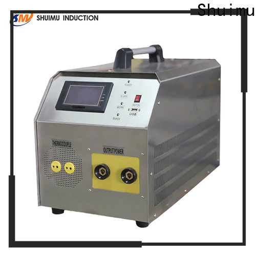 frequency induction forging machine supply for fluid material