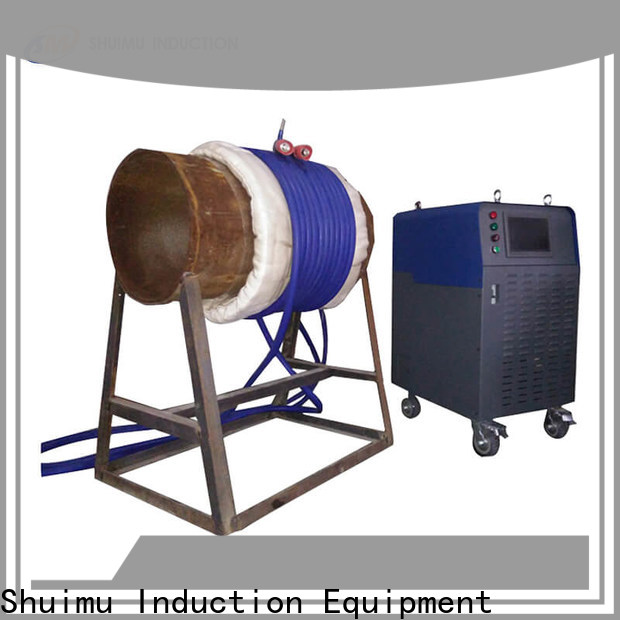 top weld heat machine with control system for heating