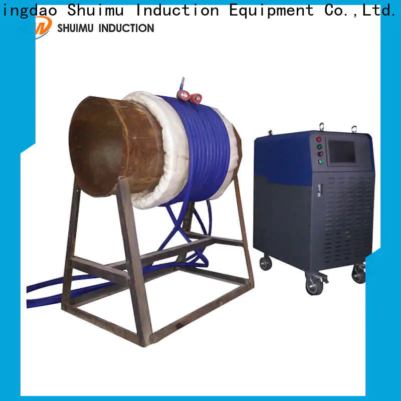 superior quality induction post weld heat treatment machine with control system for heating